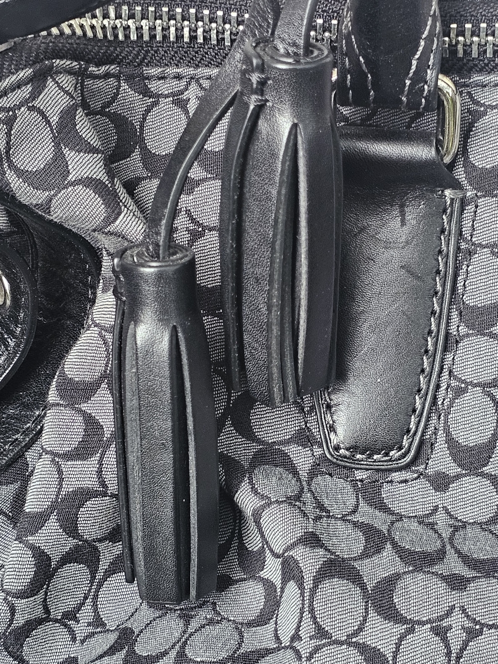 🚨SALE🚨Coach Legacy Signature Stripe Molly Convertible Satchel (Model #21154) - Picture 6 of 14